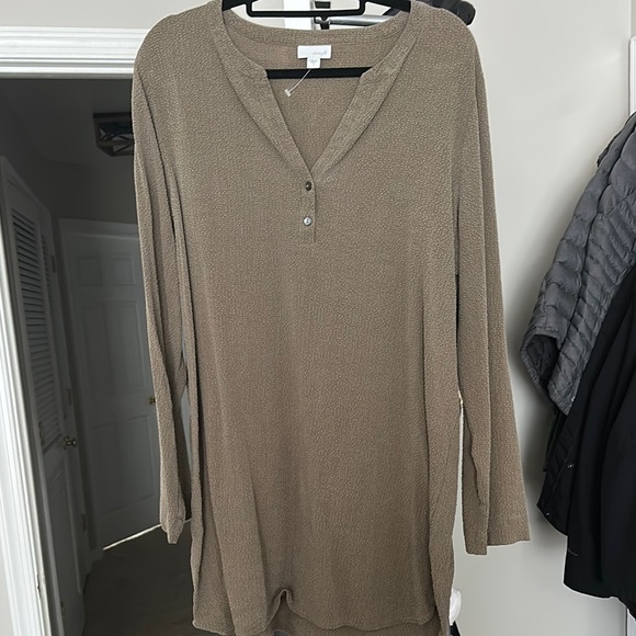 J. Jill Tops - J. Jill Tan Tunic Top